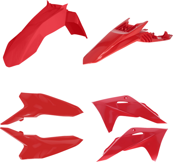 Acerbis 2987128211 Standard Plastic Kit - 25 Oem Red - Gas Gas - Mc 24-25