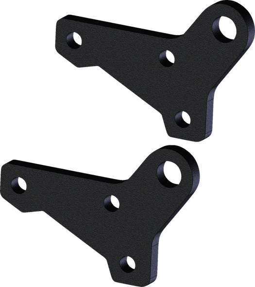 KFI Products 106302-R Sq Push Tube Ears - Standard - Utv