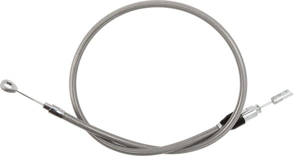 Drag Specialties 0652-2838 Quick Connect Clutch Cable - Upper - Stainless Steel