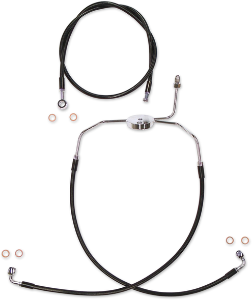 Magnum Shielding SBC1305-27 Brake Line Kit - Xr - Black