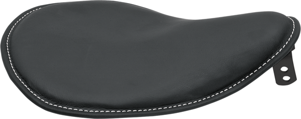 Black Solo Spring Seat Harley Softail Sportster Dyna Chopper Bobber Rigid Custom