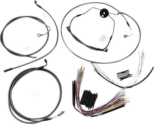 Magnum Shielding 487021 Black Pearl Designer Handlebar Installation Kit - 09-12