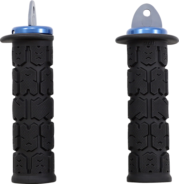 Odi J33RGB-U Rogue ATV/Pwc Grips - Black/Blue