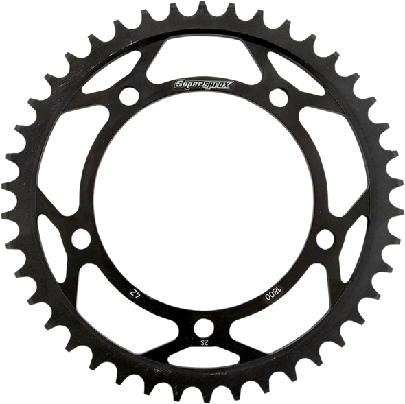 Supersprox RFE-1800-42-BLK Rear Sprocket - 42 Tooth
