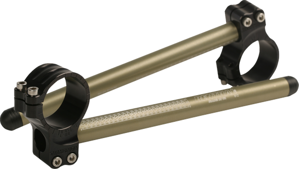 Renthal CL102 Replacement Clip-On Handlebar - Original - 53 MM - Silver