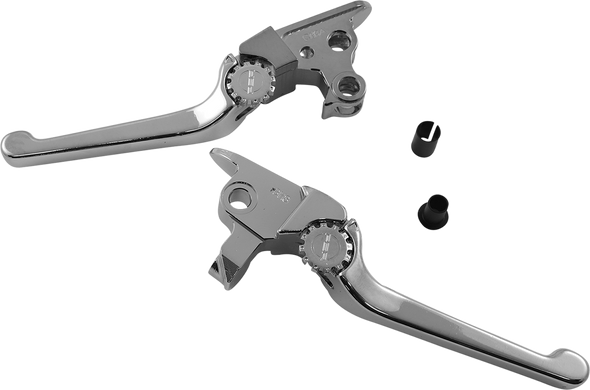 Psr 12-00666-20 Anthem Adjustable Lever Set for Harley Models - Chrome
