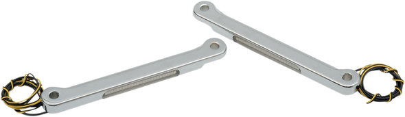Alloy Art RKFS-1 LED Front Signal Light - Flhr - Chrome/Clear