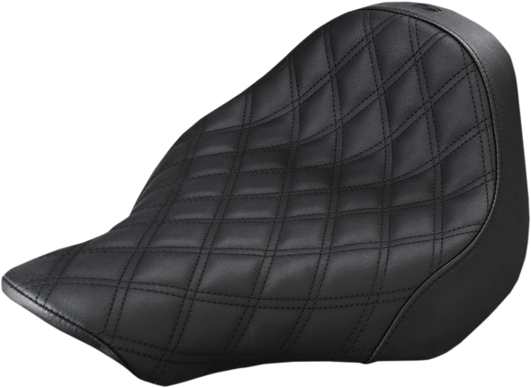 Saddlemen 813-27-002LS Renegade Solo Seat - Lattice Stitched - FXSB 13-17