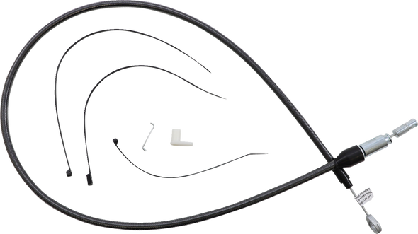 Magnum Shielding 423410HE Black Pearl Quick Connect Upper Clutch Cable - 44"