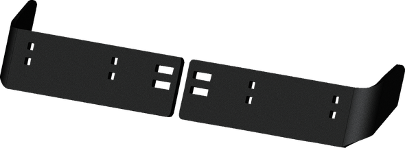 KFI Products 106155 Plow Curb Guards - Black