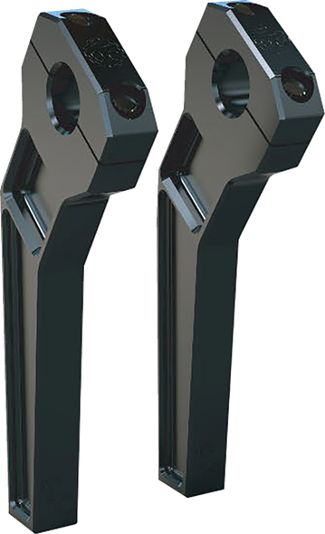 Todd'S Cycle Td-R22-08B Risers - Pullback - 1-1/8" Clamping - 8" Rise - Black