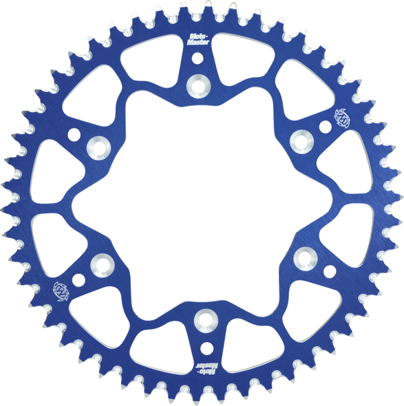 MOTO-MASTER 620182451 7075 Aluminum Rear Sprocket - 51 Tooth - Blue - Mx 85