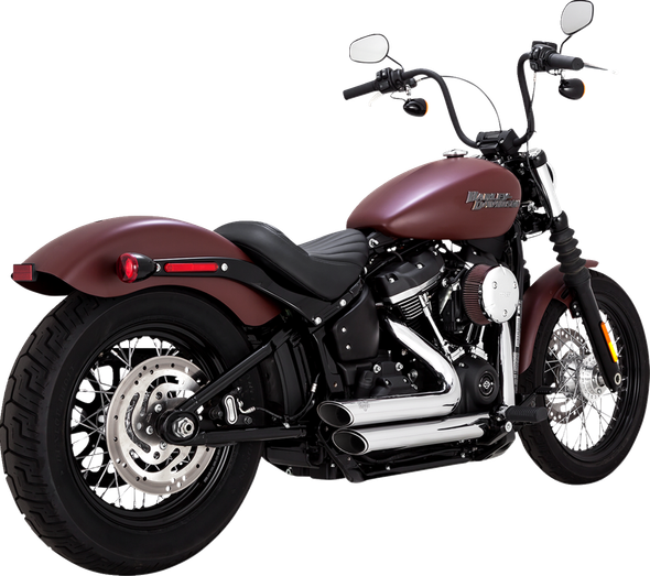 Vance & Hines 17333 Shortshots Staggered Exhaust System - Chrome