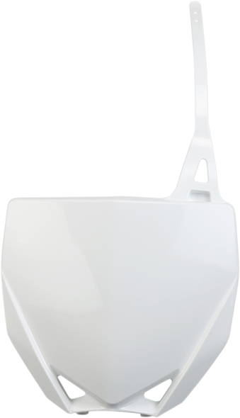 Ufo YA04869046 Front Number Plate - White