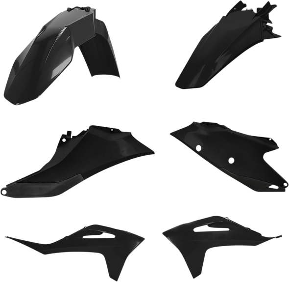 Acerbis 2872800001 Standard Body Kit - Black - Gas Gas - Ec 21-23