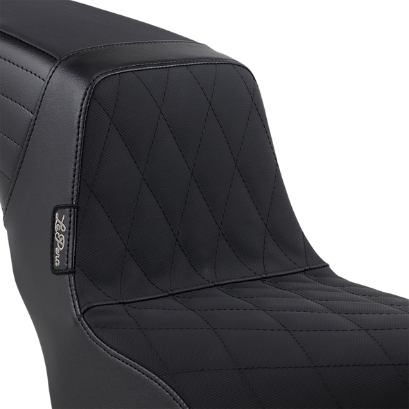 Le Pera LYR-590DMGP Kickflip Seat - Diamond Grip - Softail '18+