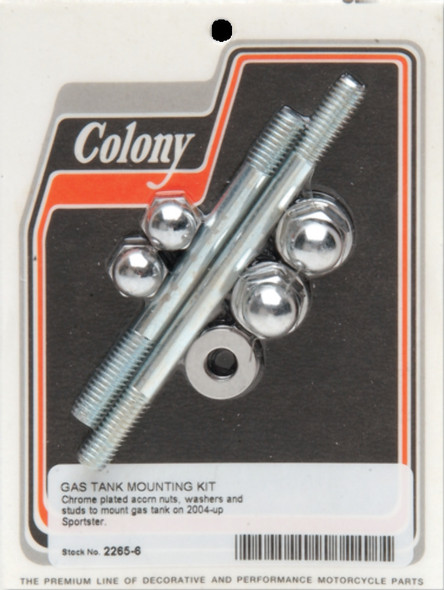 COLONY 2265-6 GAS TANK MNT KIT 04-18 XL