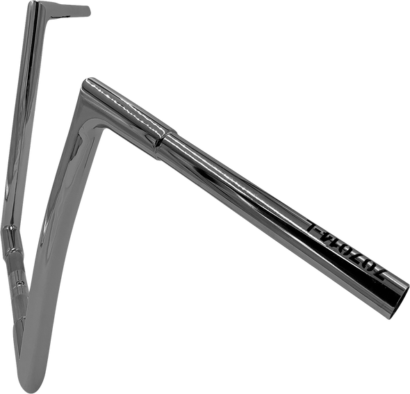 Fat Baggers Inc. 707014 1-1/4" Ez Install Flat Top Handlebar - 14" - Chrome
