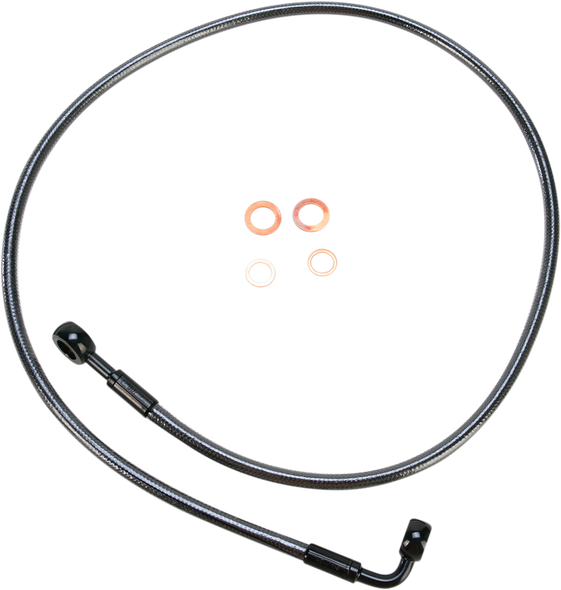 Magnum Shielding 46443SW Brake Line - 180/90° - 43" - Black Pearl