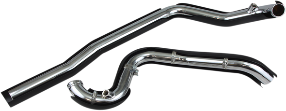 Cobra 6251RB True Dual Headpipes - Black - 07-08 Fl