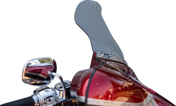 Klock Werks KWW-01-0619-T Flare Windshield - 10-1/2" - Tint - 96-13 Flh