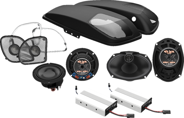 Wild Boar Audio Wba 800.4RG Kit Speaker/Amplifier Lid Kit - Fltr