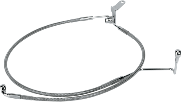 DRAG SPECIALTIES 1741-0708 BRAKE LINE RR +3" 04-06ST