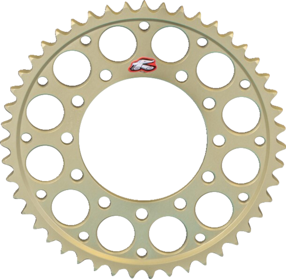 Renthal 456U-525-47P-HA Rear Sprocket - Aluminum - 47 Tooth - for Triumph