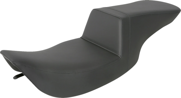 Saddlemen 897-06-194 Tour Step-Up Seat - Smooth - Black - FL 97-07