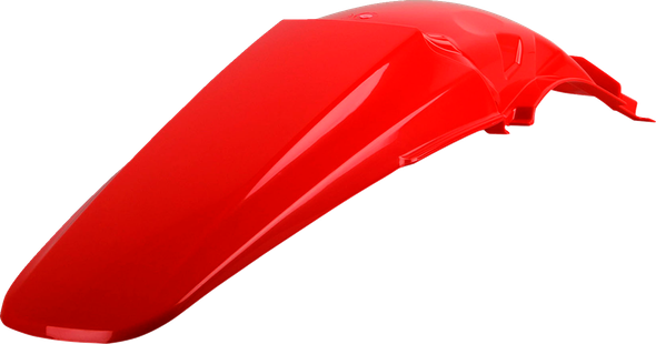 Polisport 8560600003 Rear Fender - Red - for Honda - Cr 02-07