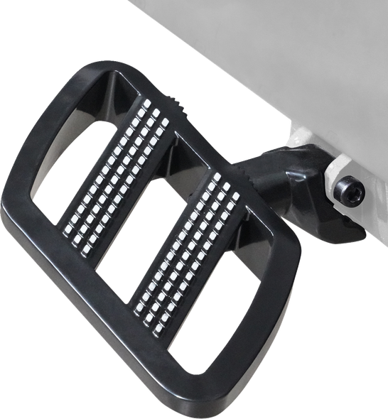 Show Chrome 41-426 Combat Boards - Driver - Black w/ Contrast Cut - Ryker 19-24