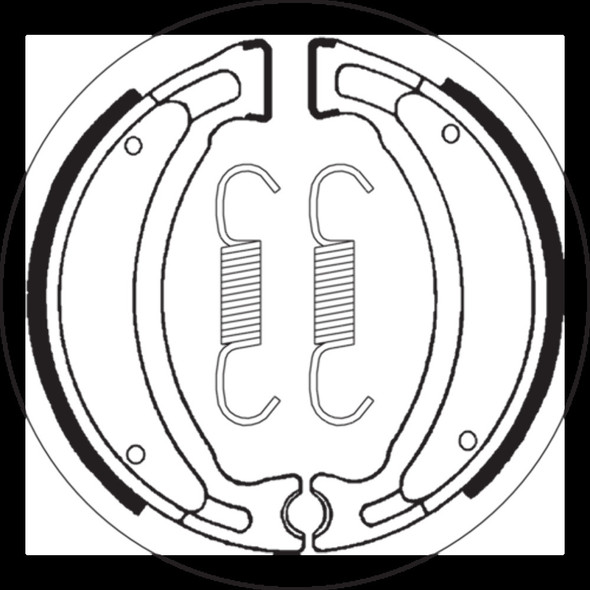 SBS 2028 BRAKE SHOES SBS 2028