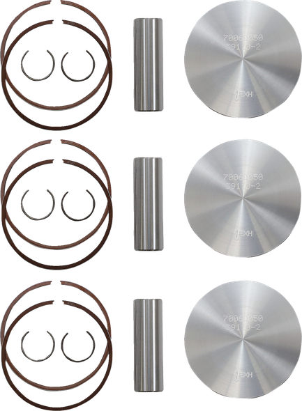 Wossner K7006D050-3 Piston Kit - 66.87 mm - for Arctic Cat