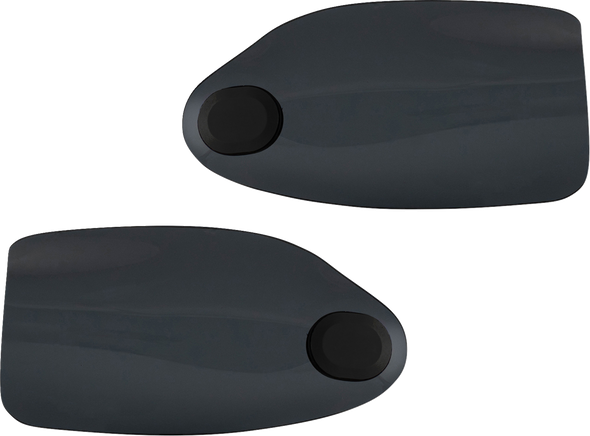 Klock Werks Kws-01-0122-23 Flare Handguards - 23-25 for Harley-Davidson - Dark