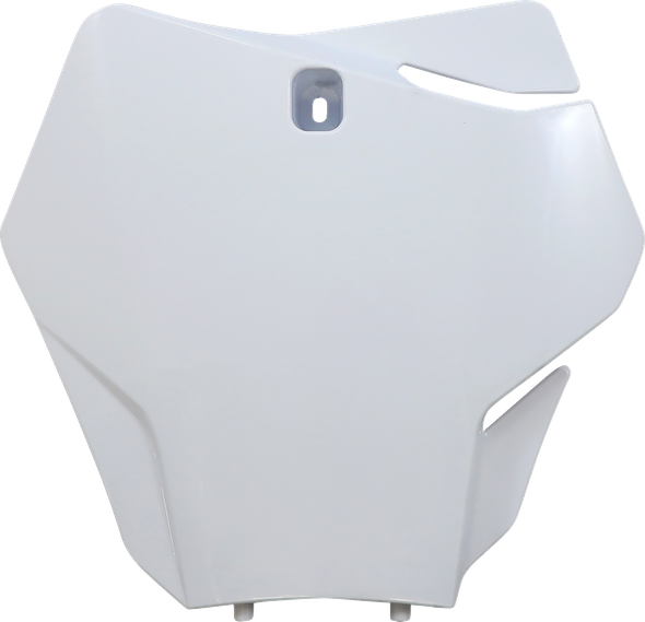 Ufo GG07130-041 Front Number Plate - White
