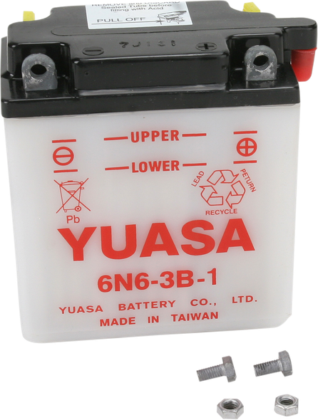 Yuasa YUAM2663B Battery - Y6N6-3B-1