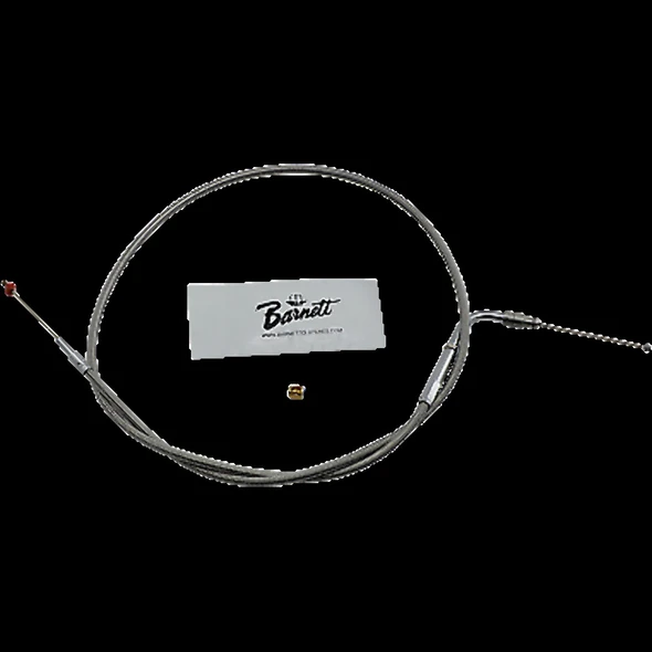 Barnett 102-30-30016 Stainless Steel Throttle Cable Standard 02-07 FLHR