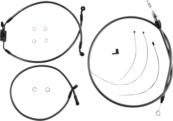 Magnum Shielding 7871128 Karbonfibr Designer Handlebar Installation Kit