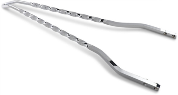 CYCLE VISIONS CV8042 SISSY BAR TWIST 30" CHR
