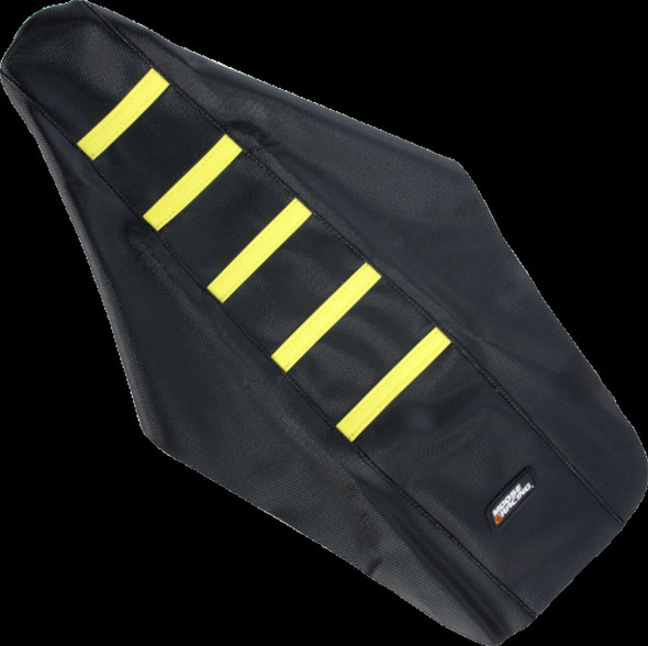 MOOSE RACING HARD-PARTS 0821-1803 SEAT COVER RIBBED SUZ YEL