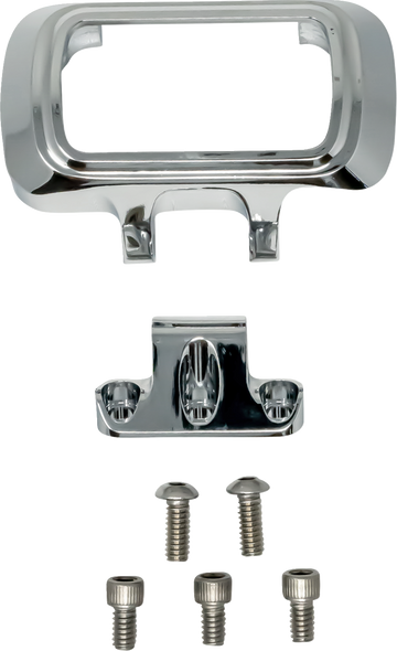 Kodlin USA KUS55138 Digital Gauge Bezel - for Ascent Pro Riser - Chrome