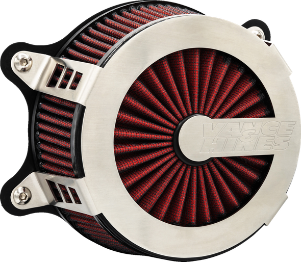 Vance & Hines 71106 VO2 Cage Fighter Air Intake Kit - Brushed