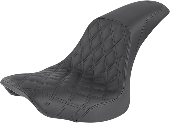 Saddlemen 806-23-149 Profiler Seat - Front Lattice/Rear Smooth - FLSTC 06-17