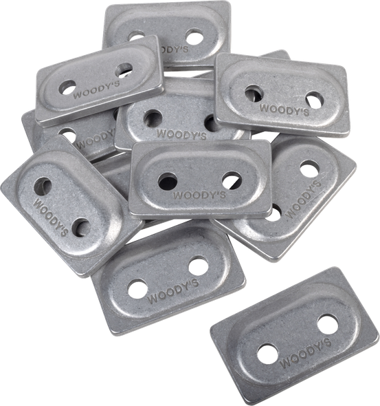 WOODY'S ADA2-3775 ANG 2 HOLE BKR 5/16 12P