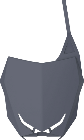 Polisport 8666600003 Number Plate - Restyle - Gray - Rm 125/250