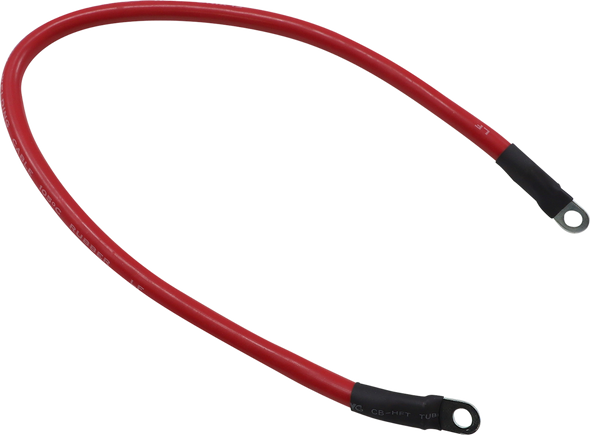 Moose Racing 680-6728 Battery Cable - 18" - Red