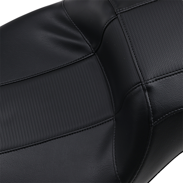 LE PERA LK-997DLGT3 SEAT OUTCAST DADDY LONG LEGS 2-UP CF FOR 08-23 HARLEY TOUR