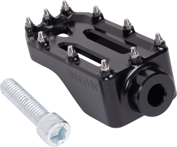 Thrashin Supply CO. TSC-2221-1 Aggressor Brake Pedal - Black - Touring