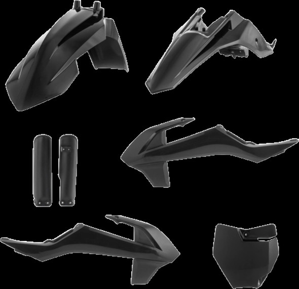 ACERBIS 2791520001 PLASTIC KIT SX65 BLK