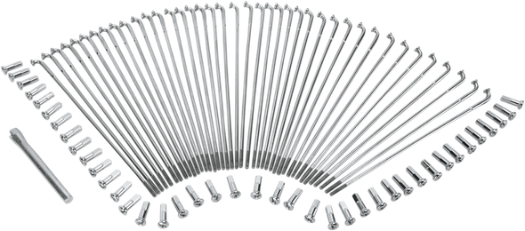 DRAG SPECIALTIES 0211-0119 SPOKE SET 21"SS WG/DC
